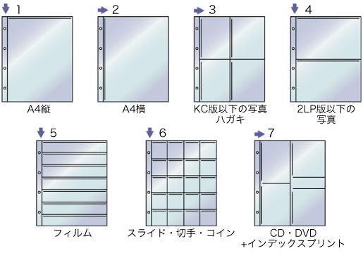 ART KEEPER Ring Binder アルバムページ